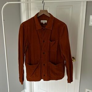 Alex Mill Corduroy over shirt in rust